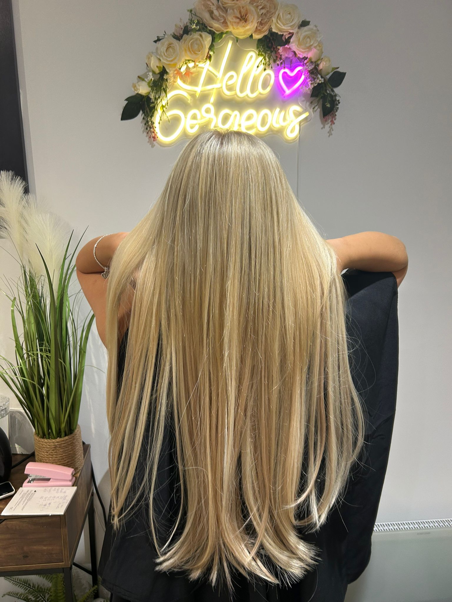 Hair extensions – finished blend