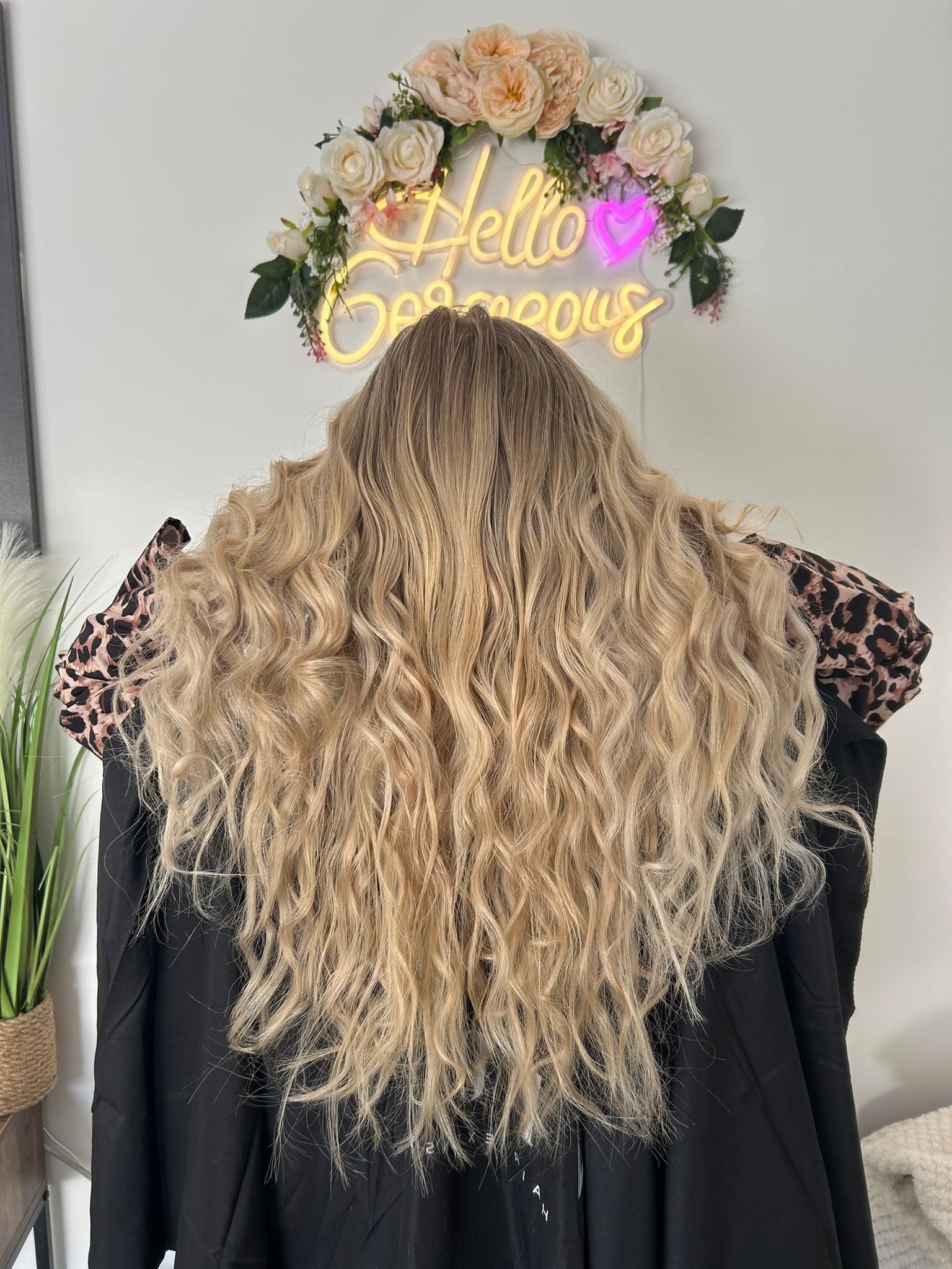Hair extension application