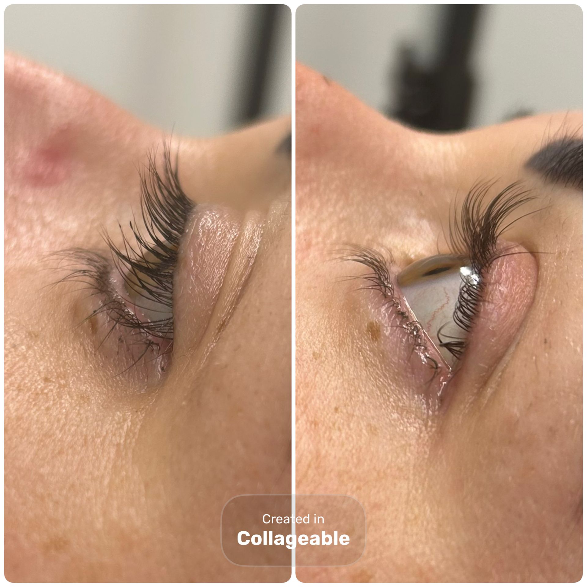 Lash extensions – application