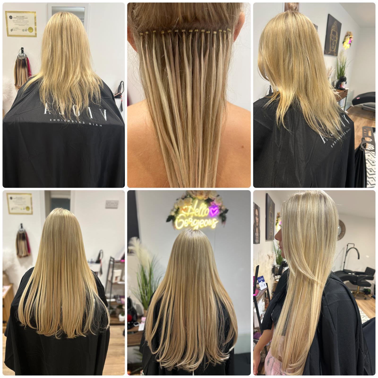 Hair extensions – transformation