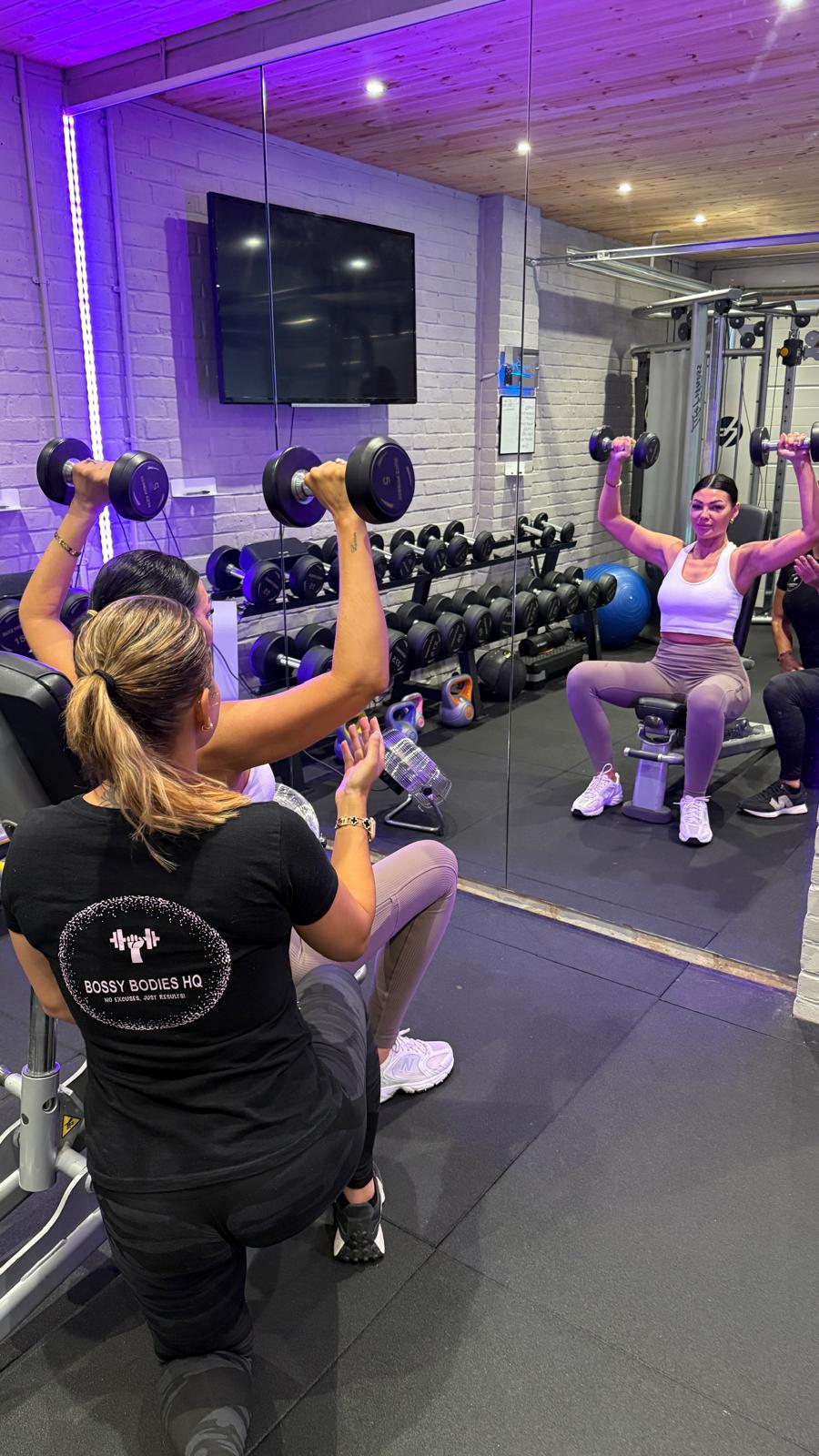 Personal training studio